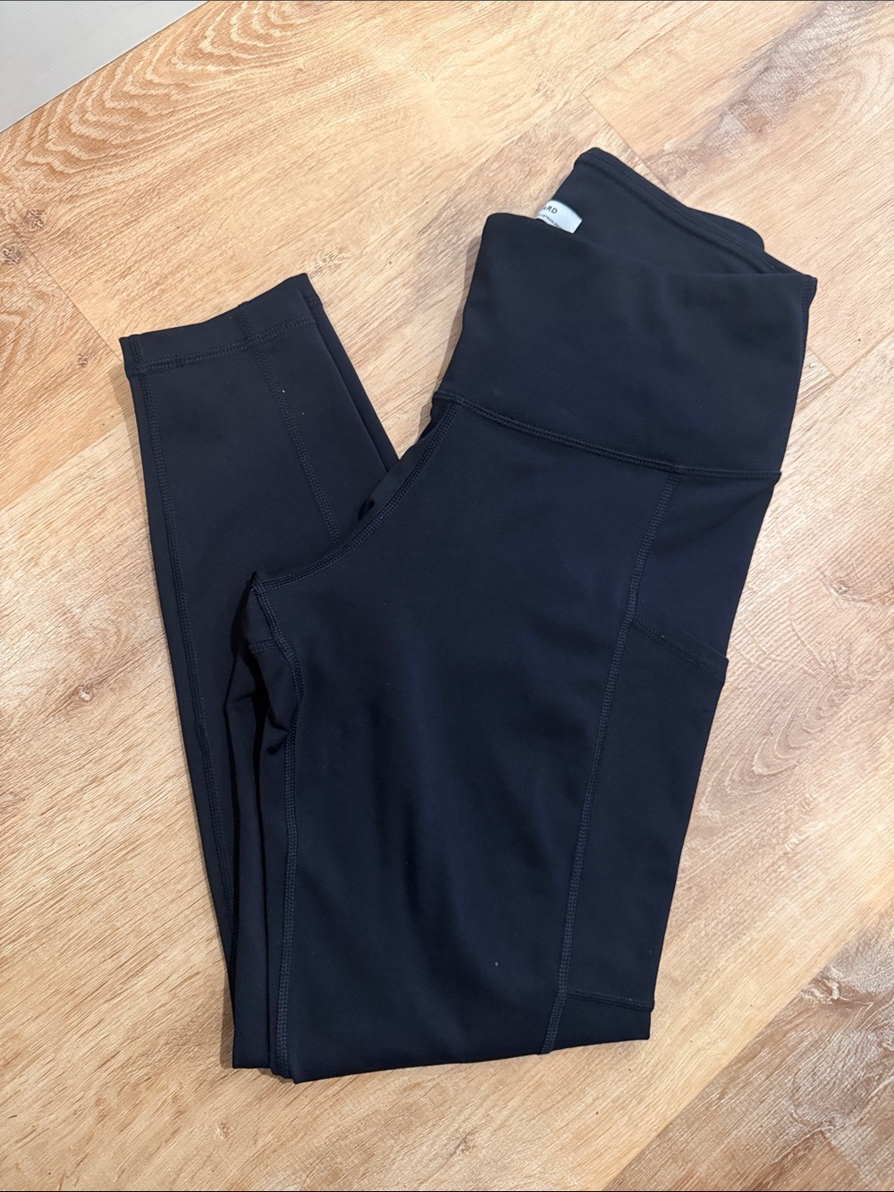 Banana Republic Black High-Waist Performance Leggings